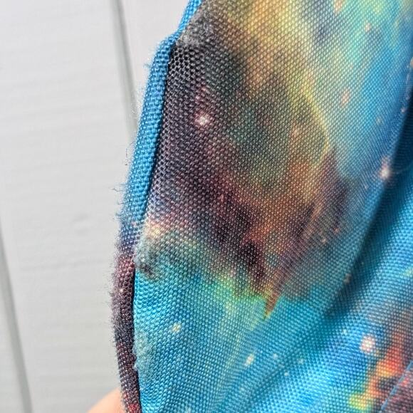 Kavu Blue Galaxy Pattern Rope Sling Bag Shoulder Backpack Travel Hiking main image 5